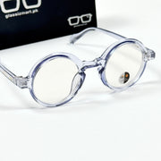 Moscot – P336 - 46 - Transparent Blue – Acetate – Optics - Unisex (Transition)