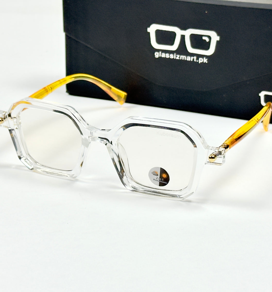 Moscot – P365 - 47 - Transparent Yellow – Acetate – Optics - Unisex (Transition)