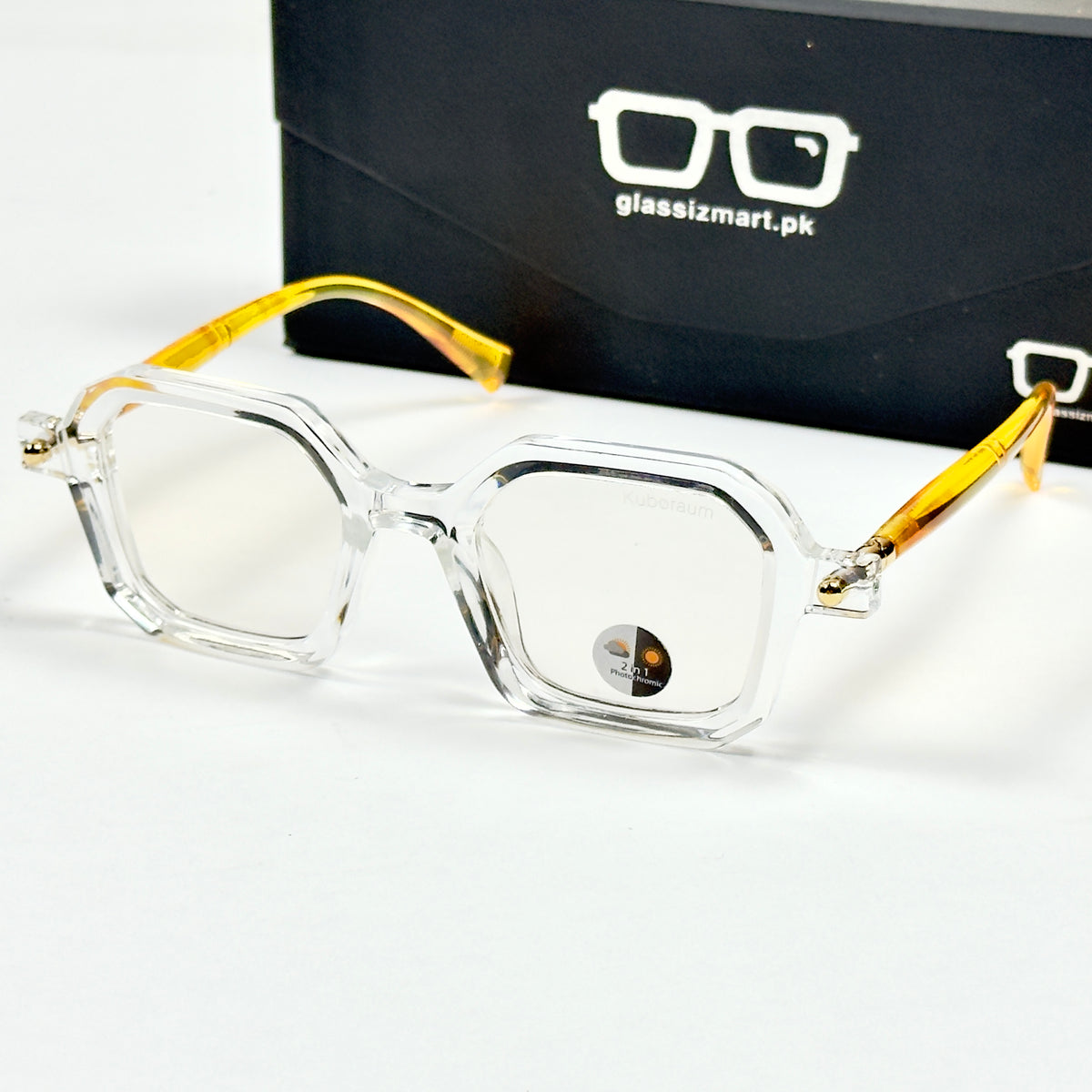 Moscot – P365 - 47 - Transparent Yellow – Acetate – Optics - Unisex (Transition)