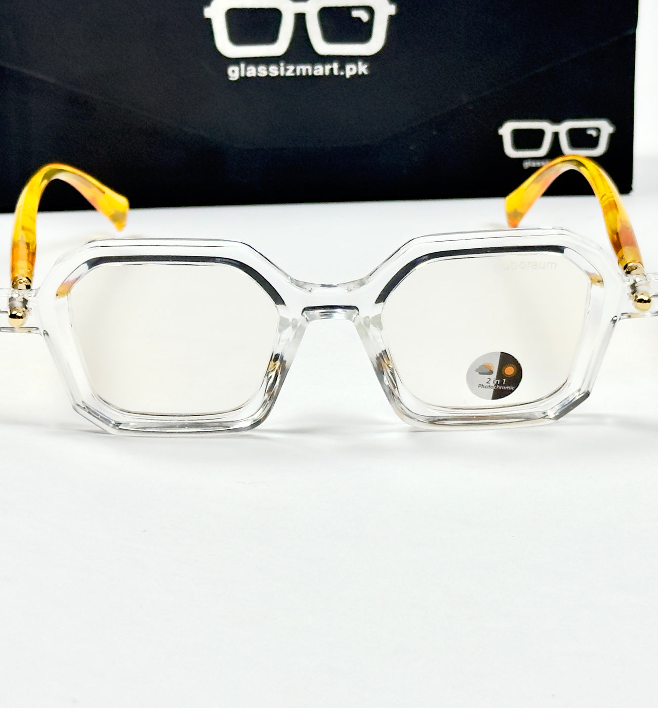 Moscot – P365 - 47 - Transparent Yellow – Acetate – Optics - Unisex (Transition)