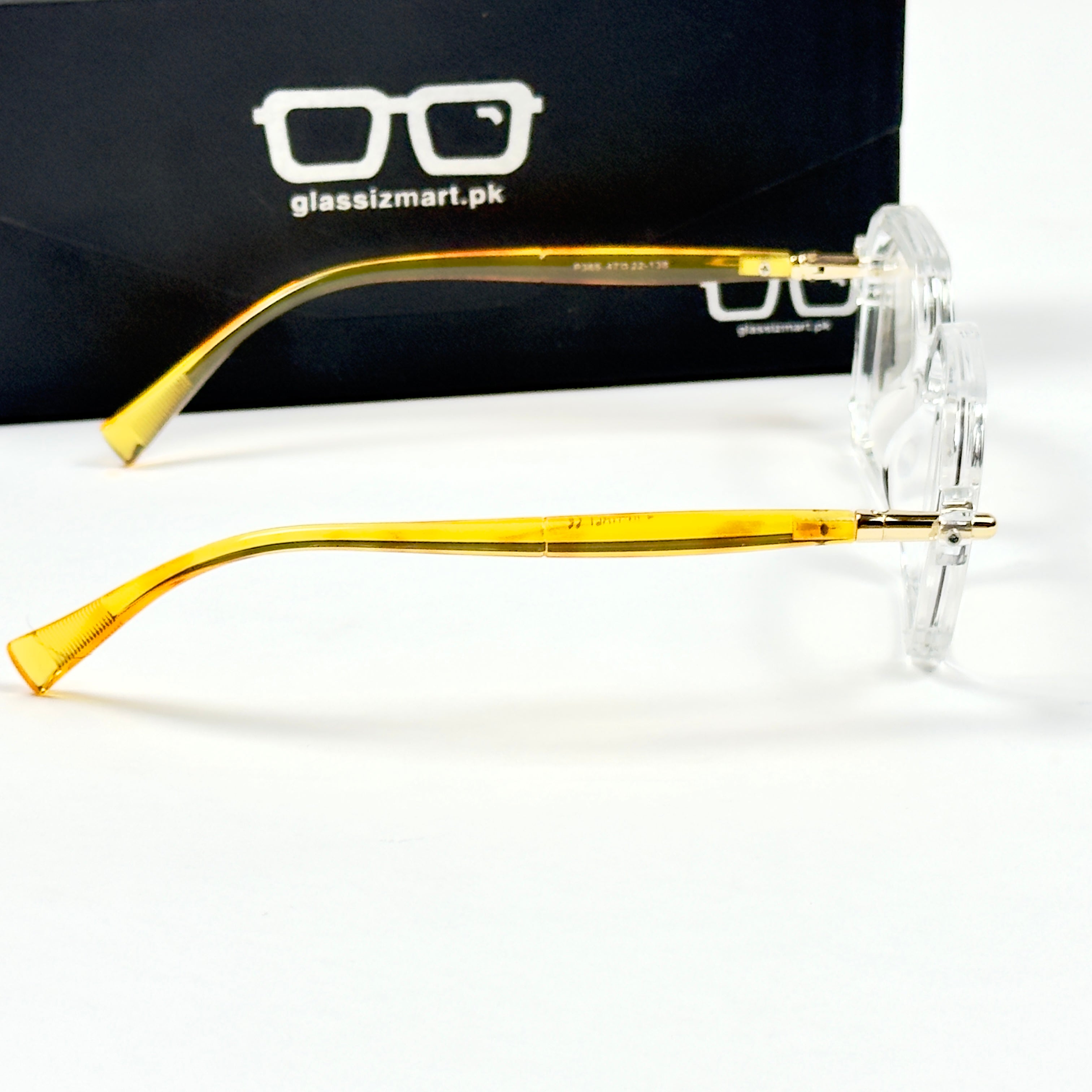 Moscot – P365 - 47 - Transparent Yellow – Acetate – Optics - Unisex (Transition)