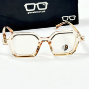 Moscot – P365 - 47 - Transparent Orange – Acetate – Optics - Unisex (Transition)