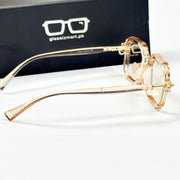 Moscot – P365 - 47 - Transparent Orange – Acetate – Optics - Unisex (Transition)