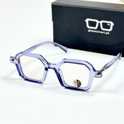 Moscot – P365 - 47 - Transparent Blue – Acetate – Optics - Unisex (Transition)
