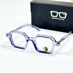 Moscot – P365 - 47 - Transparent Blue – Acetate – Optics - Unisex (Transition)