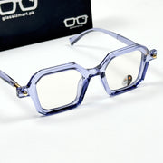 Moscot – P365 - 47 - Transparent Blue – Acetate – Optics - Unisex (Transition)