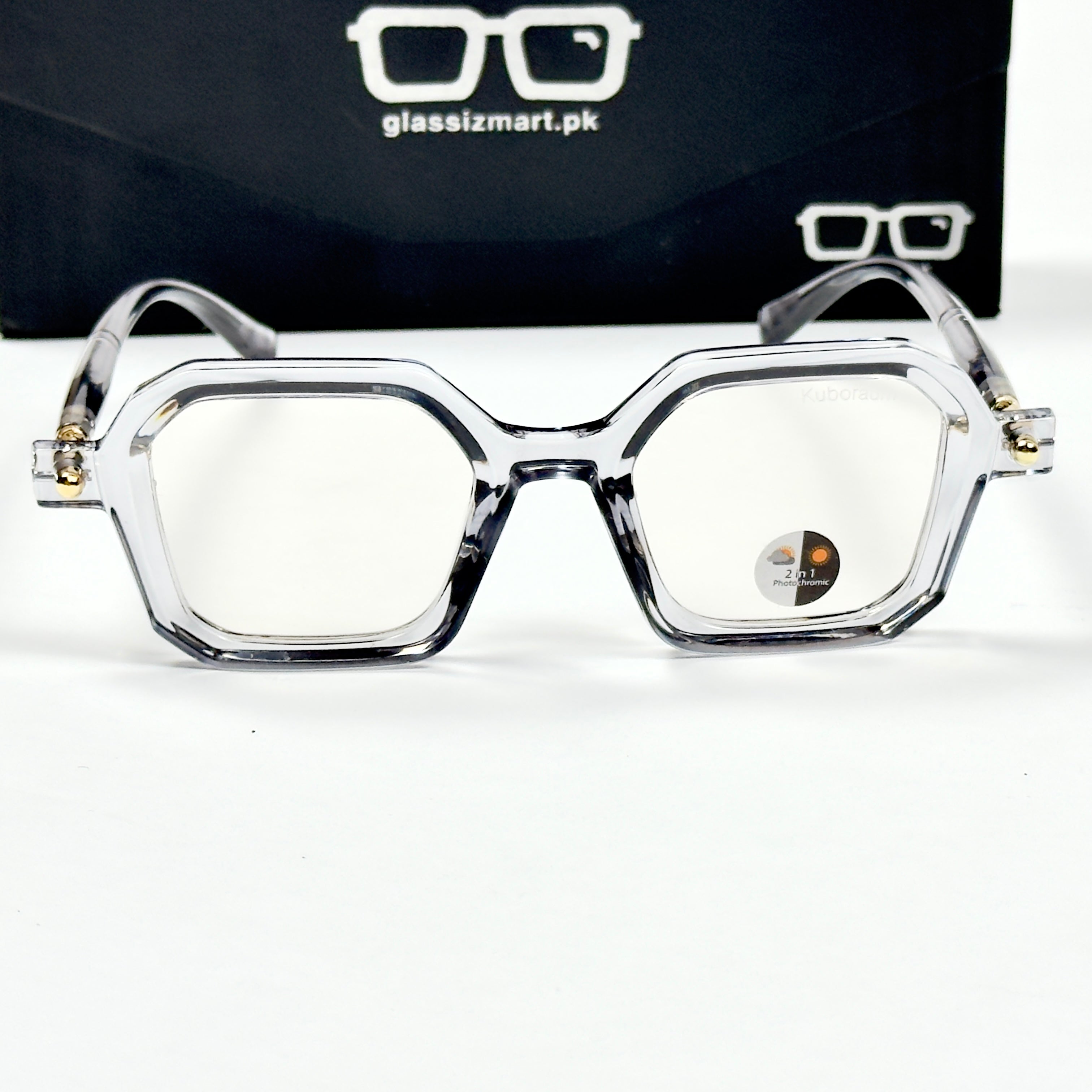 Moscot – P365 - 47 - Transparent Grey – Acetate – Optics - Unisex (Transition)