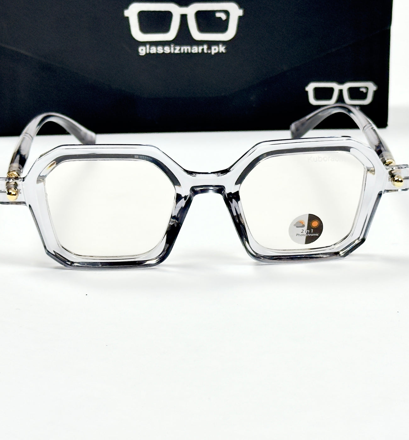 Moscot – P365 - 47 - Transparent Grey – Acetate – Optics - Unisex (Transition)