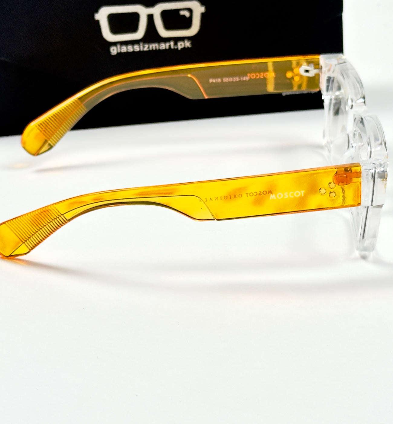 Moscot – P416 - 50 - Transparent Yellow – Acetate – Optics - Unisex (Transition)