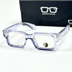 Moscot – P416 - 50 - Transparent Blue – Acetate – Optics - Unisex (Transition)