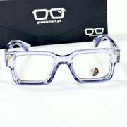 Moscot – P416 - 50 - Transparent Blue – Acetate – Optics - Unisex (Transition)