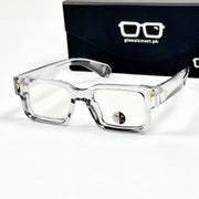 Moscot – P416 - 50 - Transparent Grey – Acetate – Optics - Unisex (Transition)