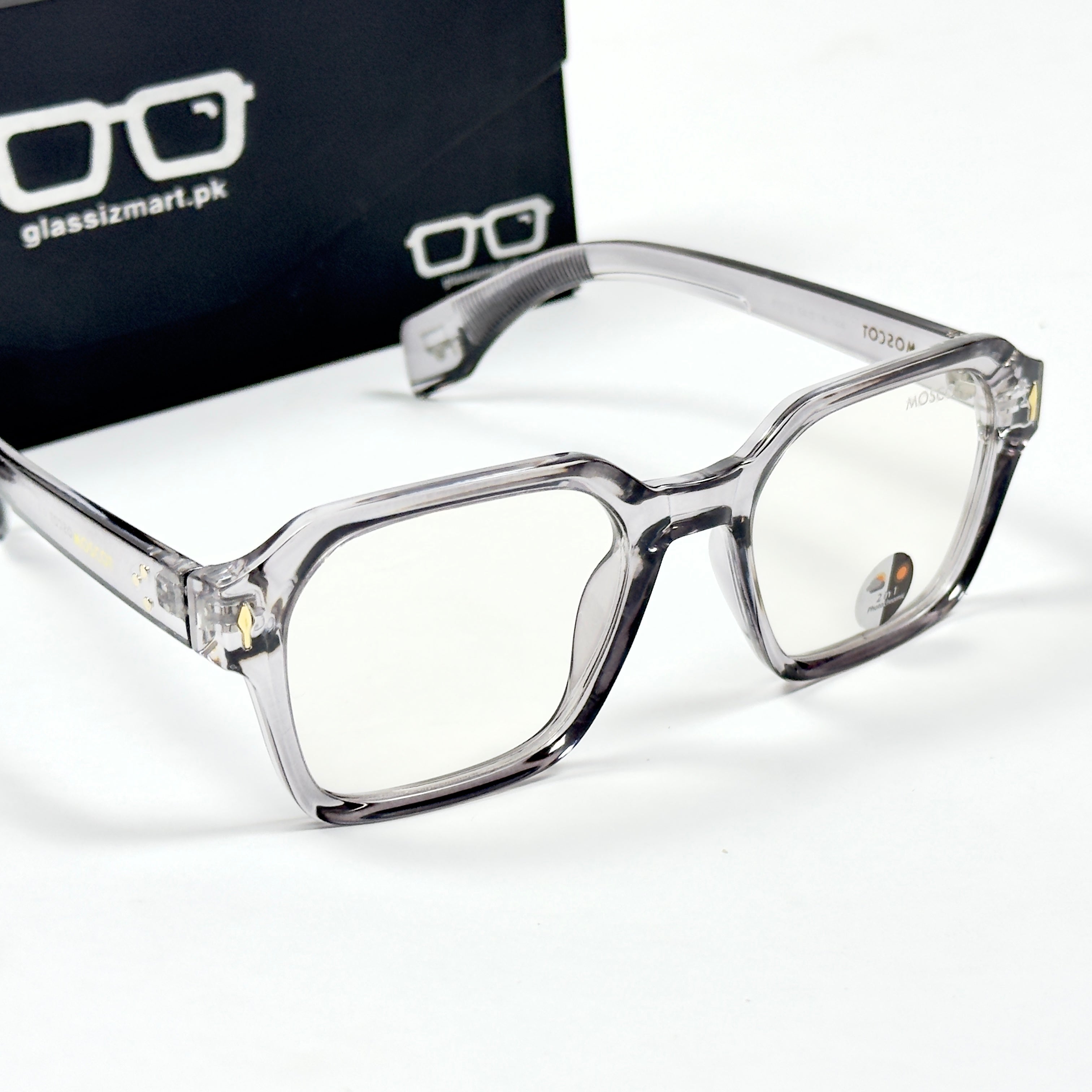 Moscot – P310 - 54 - Transparent Grey – Acetate – Optics - Unisex (Transition)