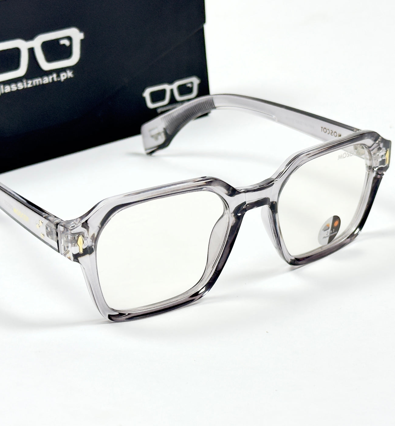 Moscot – P310 - 54 - Transparent Grey – Acetate – Optics - Unisex (Transition)