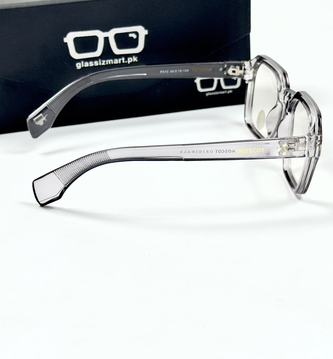 Moscot – P310 - 54 - Transparent Grey – Acetate – Optics - Unisex (Transition)