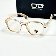 Moscot – P310 - 54 - Transparent Orange – Acetate – Optics - Unisex (Transition)