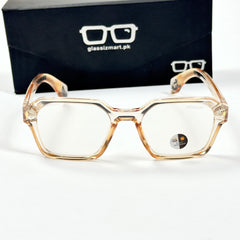 Moscot – P310 - 54 - Transparent Orange – Acetate – Optics - Unisex (Transition)