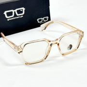 Moscot – P310 - 54 - Transparent Orange – Acetate – Optics - Unisex (Transition)