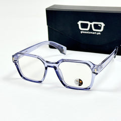 Moscot – P310 - 54 - Transparent Blue – Acetate – Optics - Unisex (Transition)