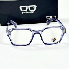 Moscot – P310 - 54 - Transparent Blue – Acetate – Optics - Unisex (Transition)