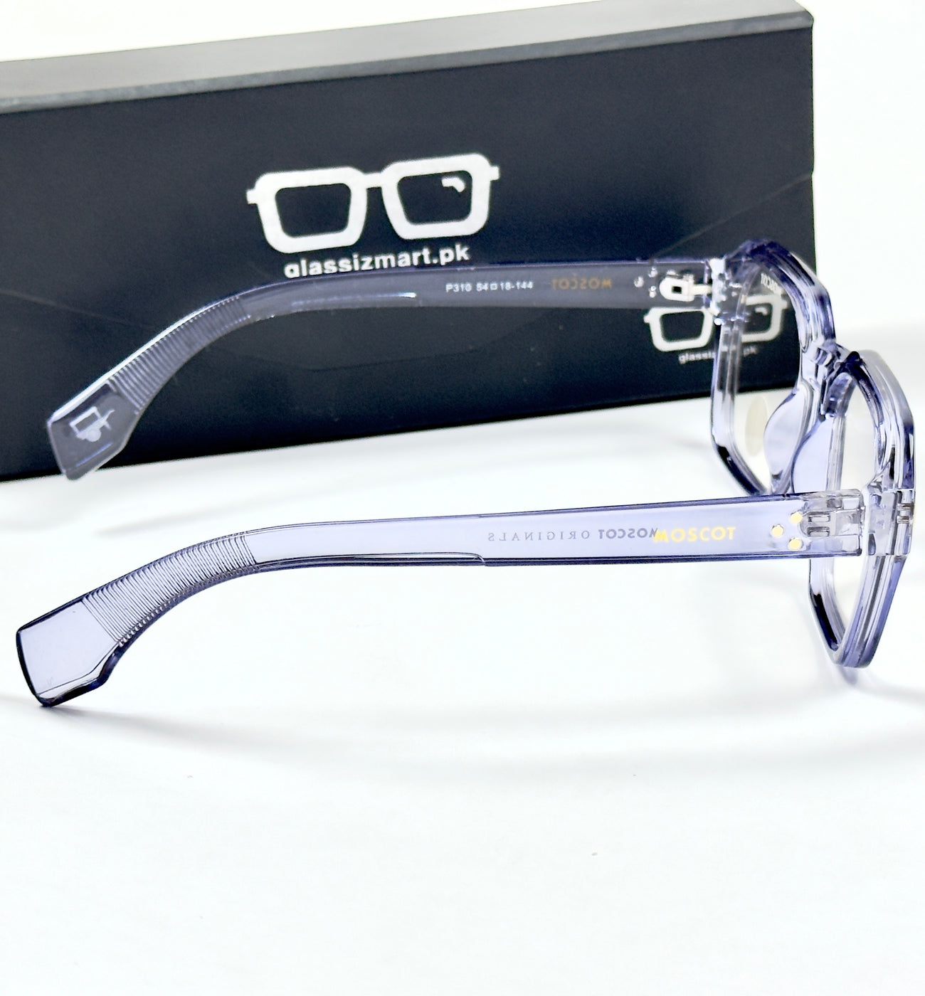 Moscot – P310 - 54 - Transparent Blue – Acetate – Optics - Unisex (Transition)