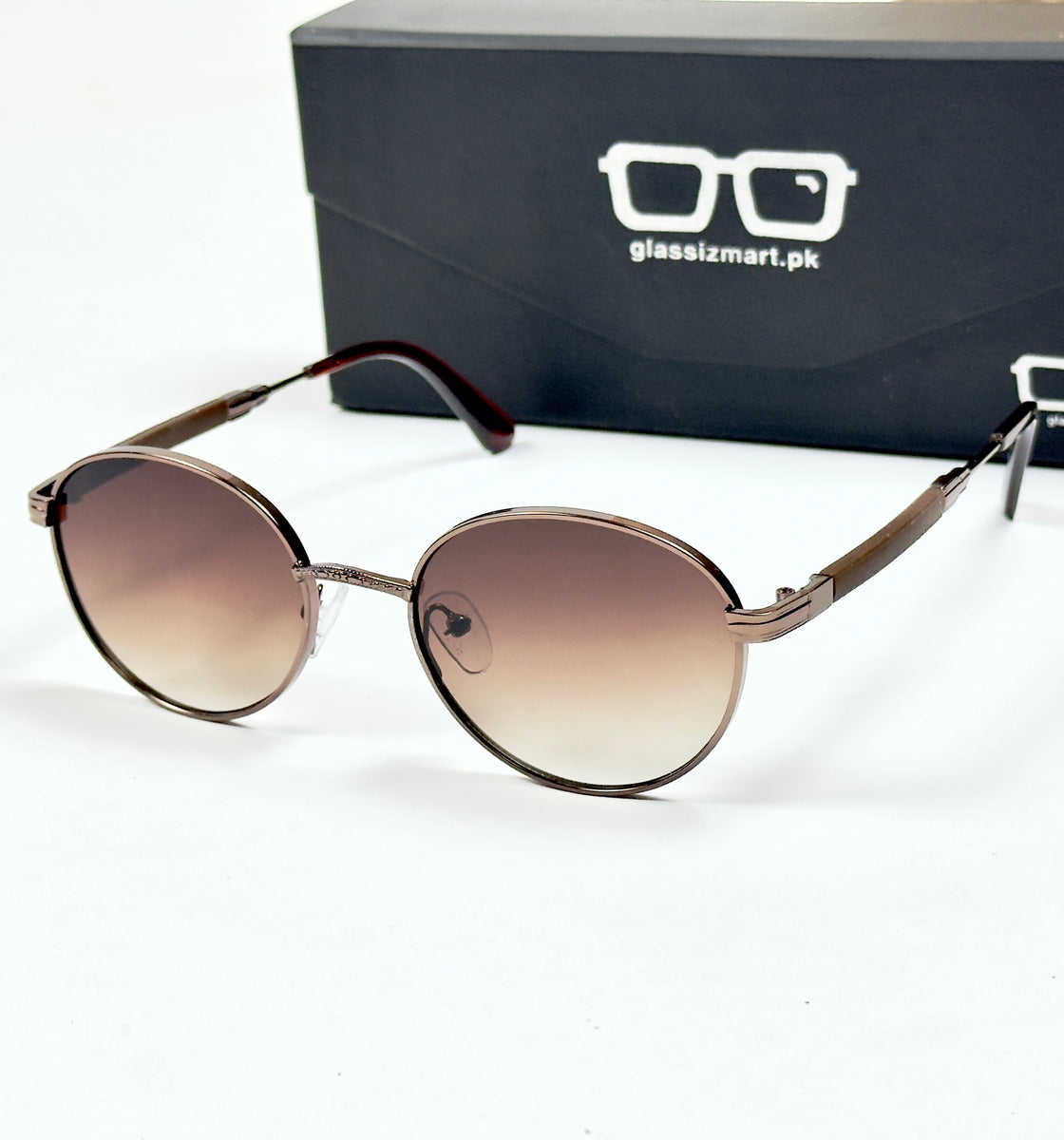 Louis Vuitton – 0416 – 54 – Brown – Metal – Sunglasses – Unisex