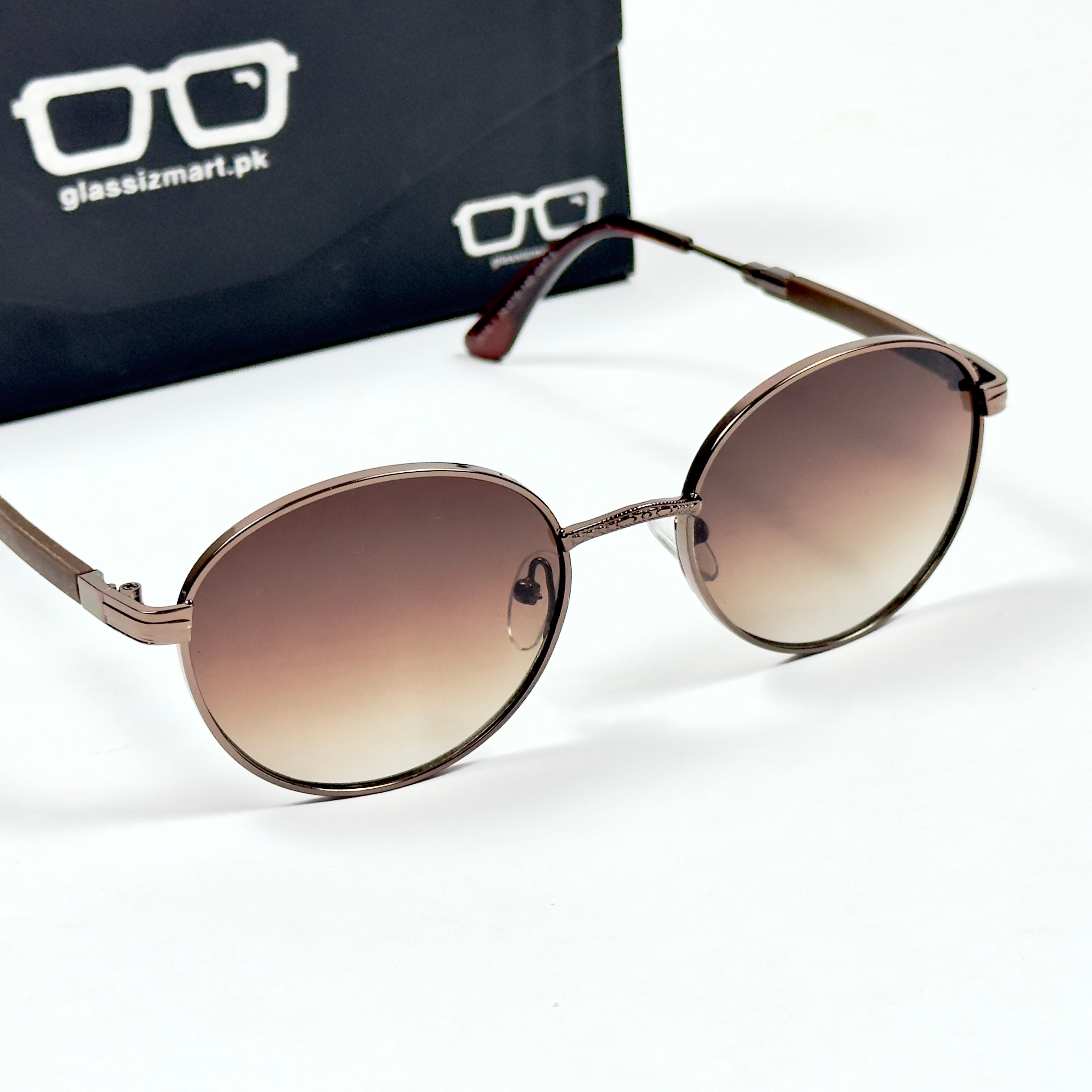 Louis Vuitton – 0416 – 54 – Brown – Metal – Sunglasses – Unisex
