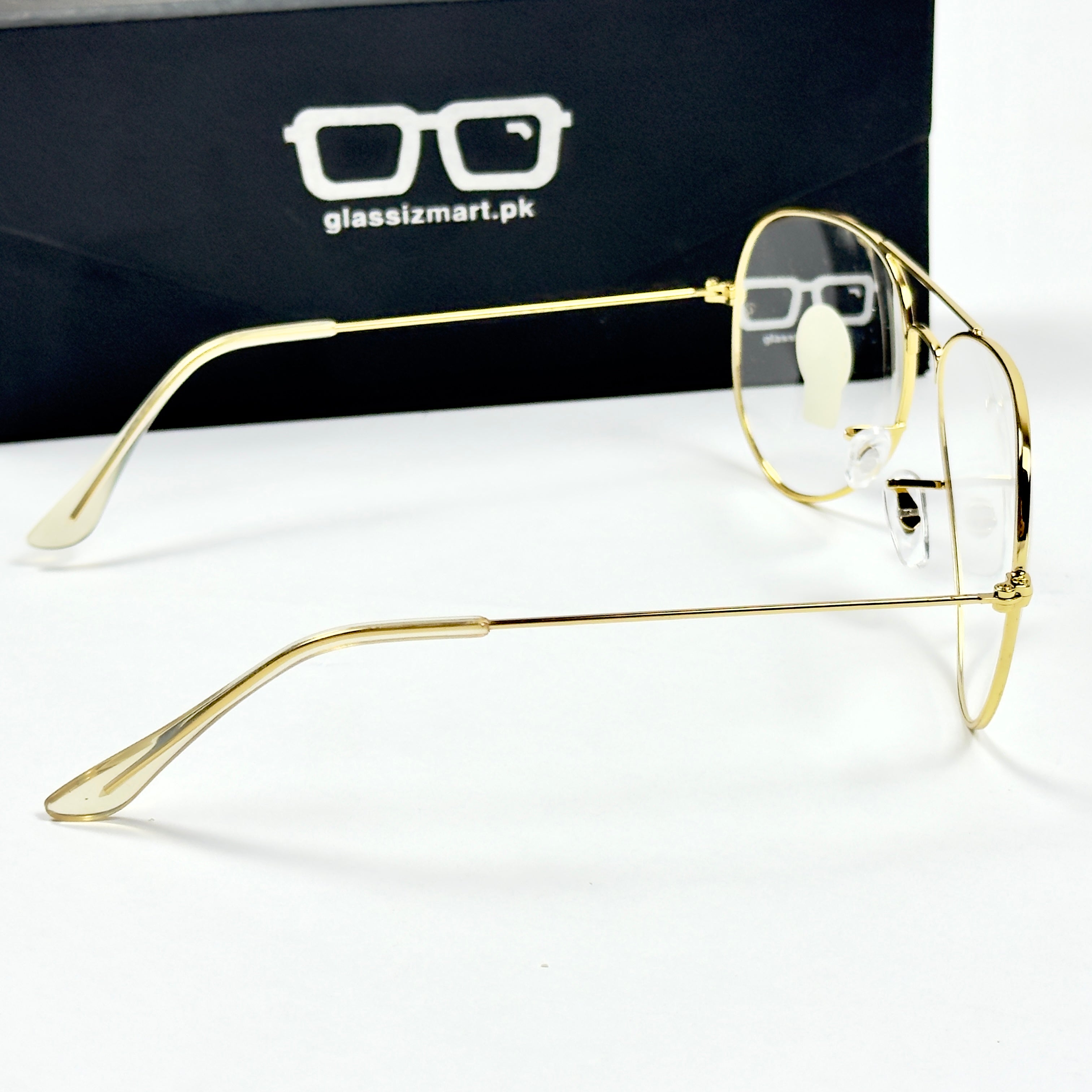 Rayban – 3026 – 62 – Golden – Metal – Optics – Unisex