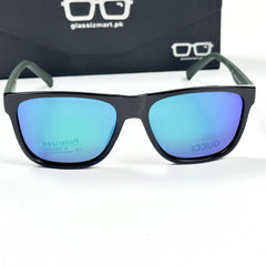 Gucci – 21080 - 56 - Black Blue – Acetate – Sunglasses - Unisex