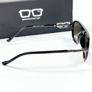 Gucci – 21086 - 54 - Black Blue – Acetate – Sunglasses - Unisex