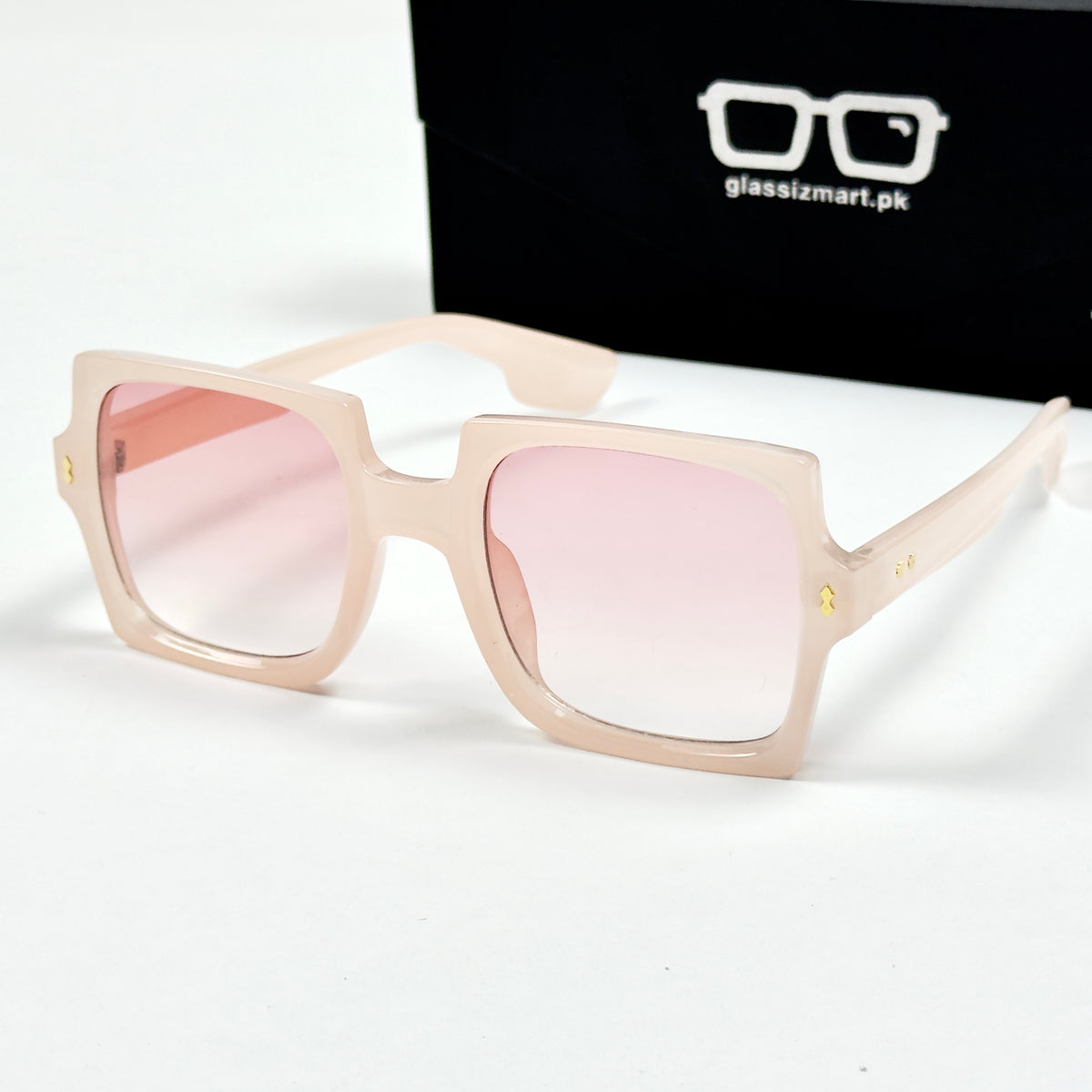 Moscot – 764 – 52 - Pink – Acetate  – Sunglasses - Ladies