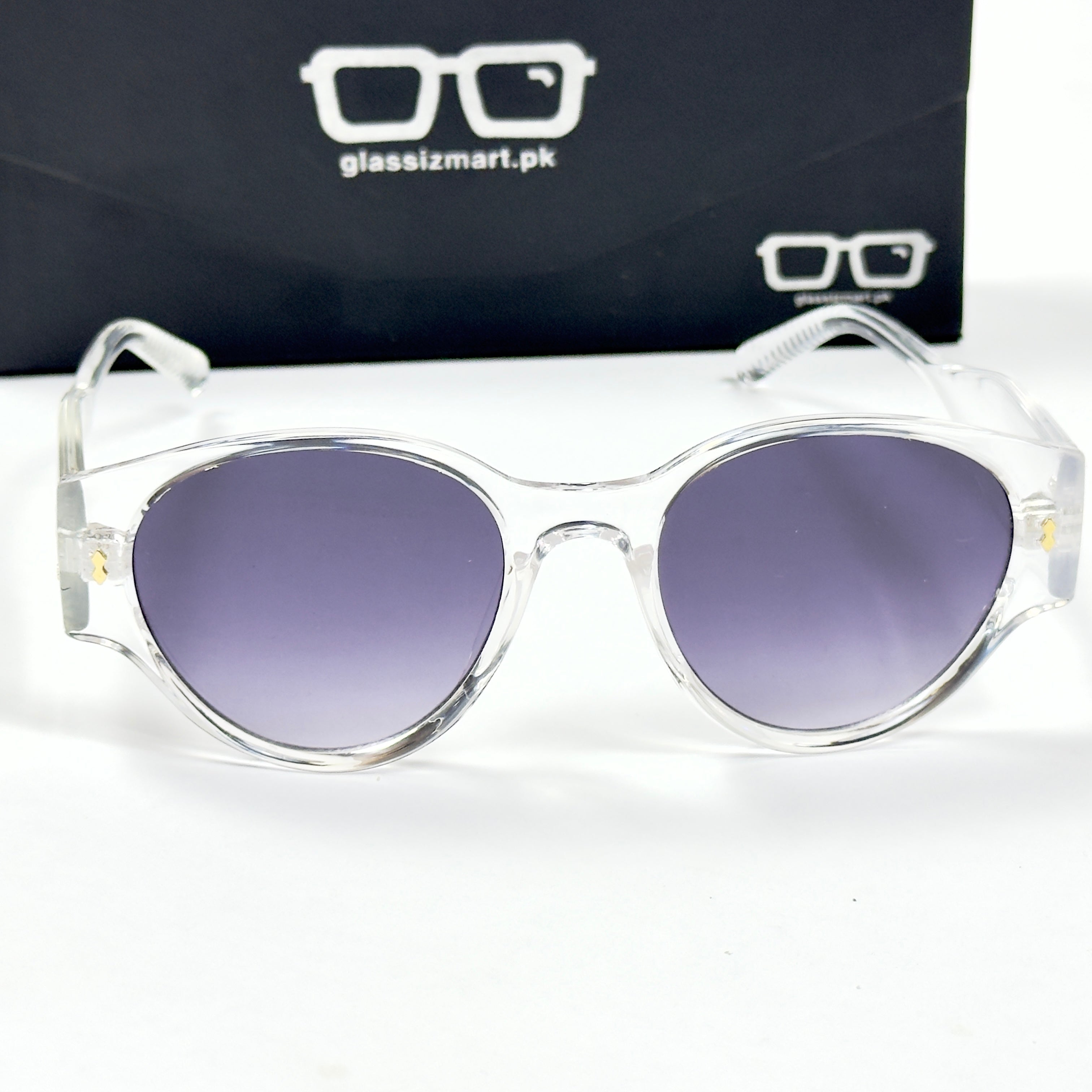Moscot – 8583 – 50 - Transparent Gradient – Acetate  – Sunglasses - Ladies