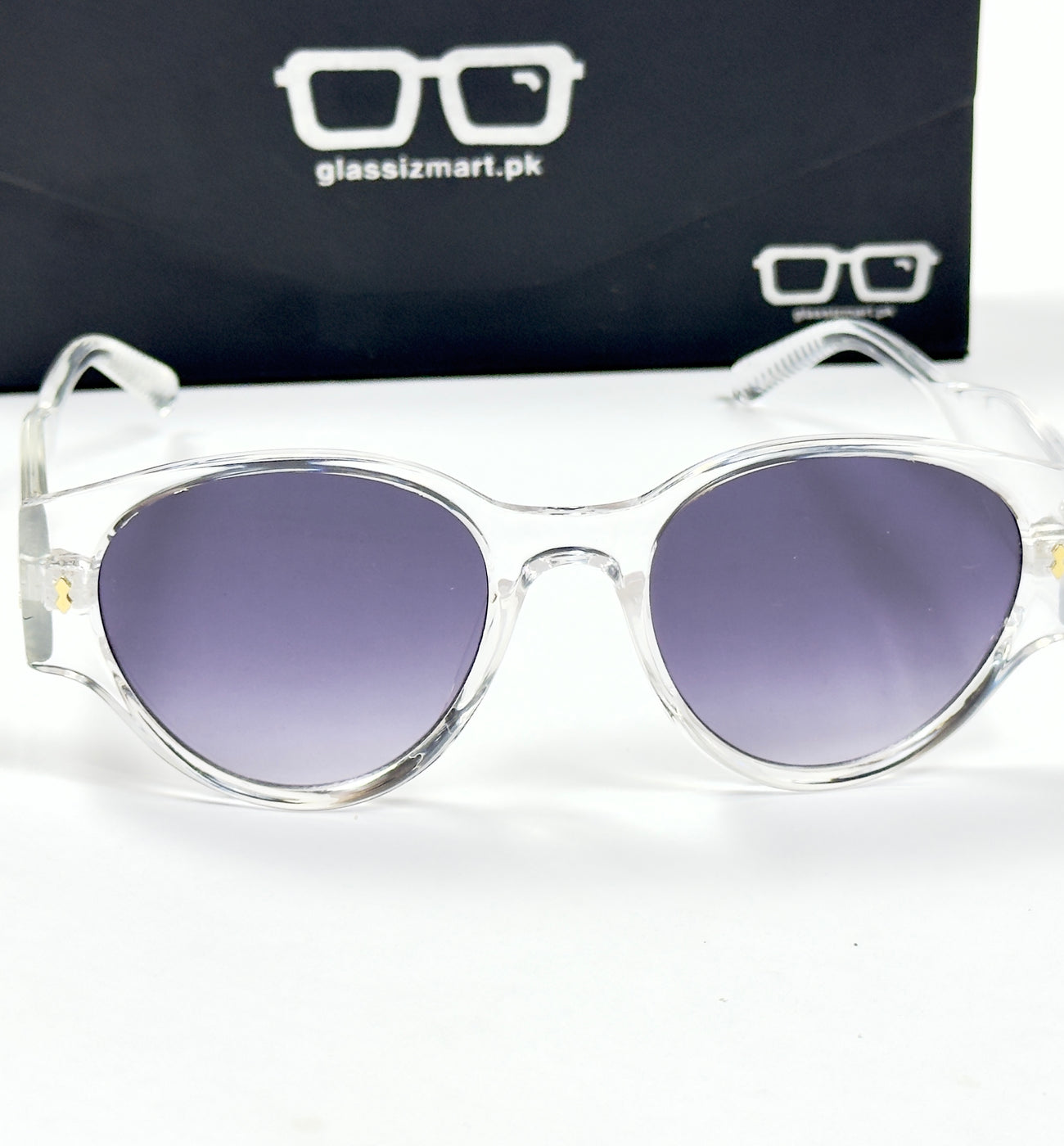 Moscot – 8583 – 50 - Transparent Gradient – Acetate  – Sunglasses - Ladies