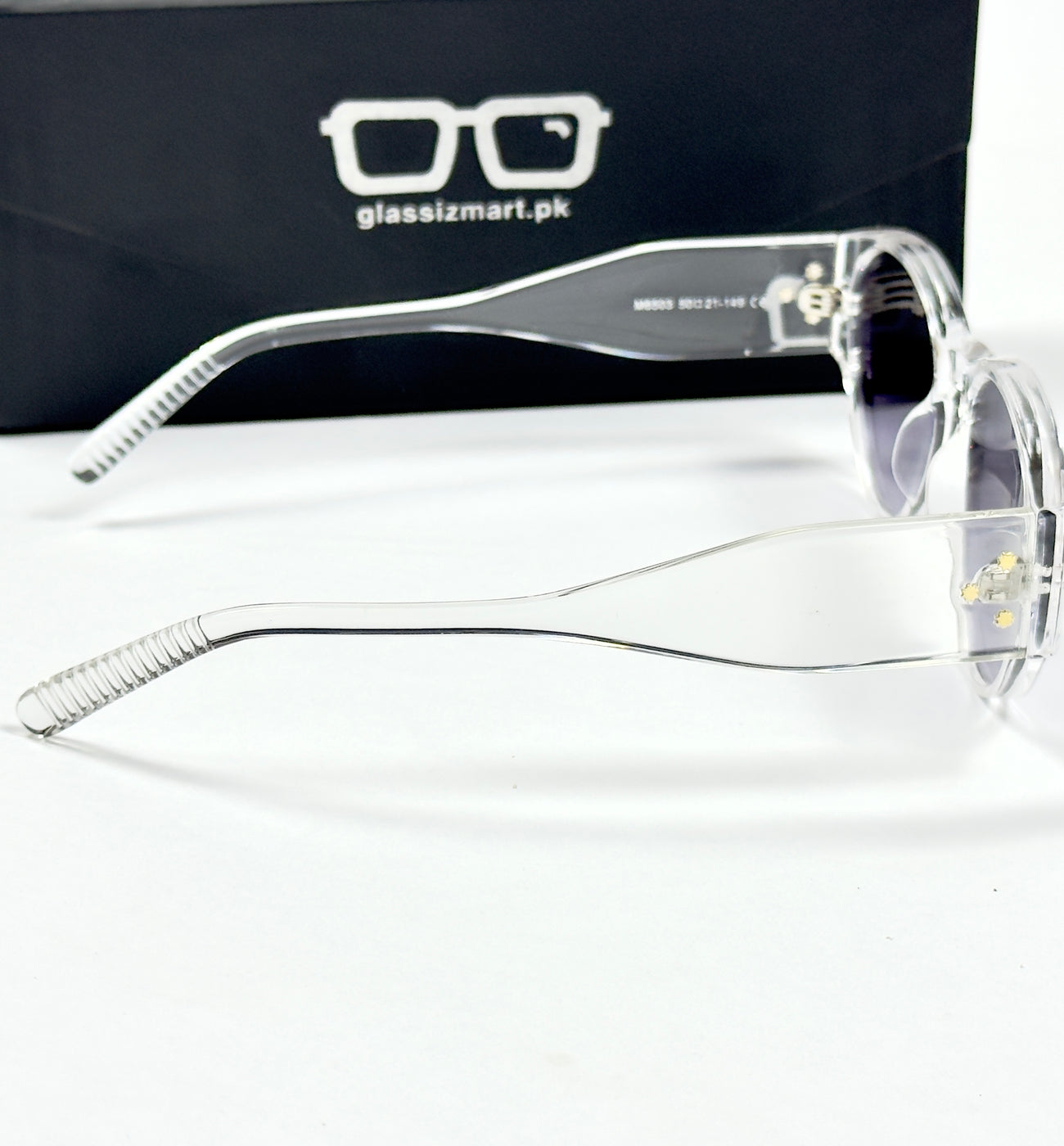 Moscot – 8583 – 50 - Transparent Gradient – Acetate  – Sunglasses - Ladies