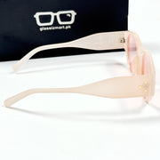 Moscot – 8583 – 50 - Transparent Pink – Acetate  – Sunglasses - Ladies