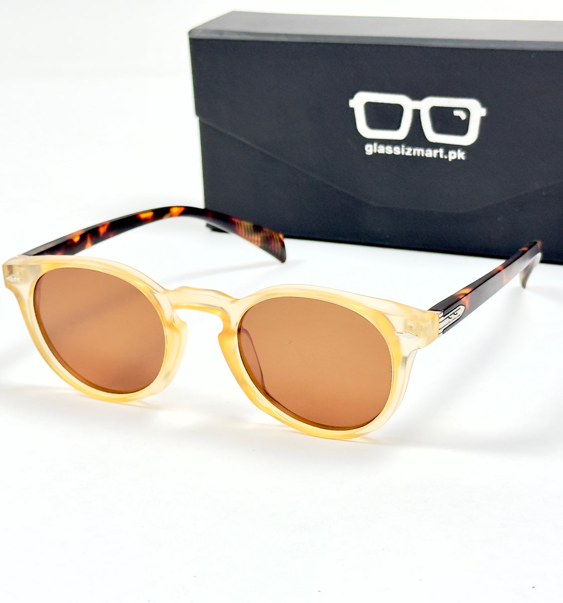 Moscot – 2521 – 48 - Tortoise Brown – Acetate  – Sunglasses - Unisex