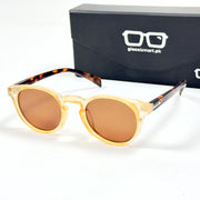 Moscot – 2521 – 48 - Tortoise Brown – Acetate  – Sunglasses - Unisex
