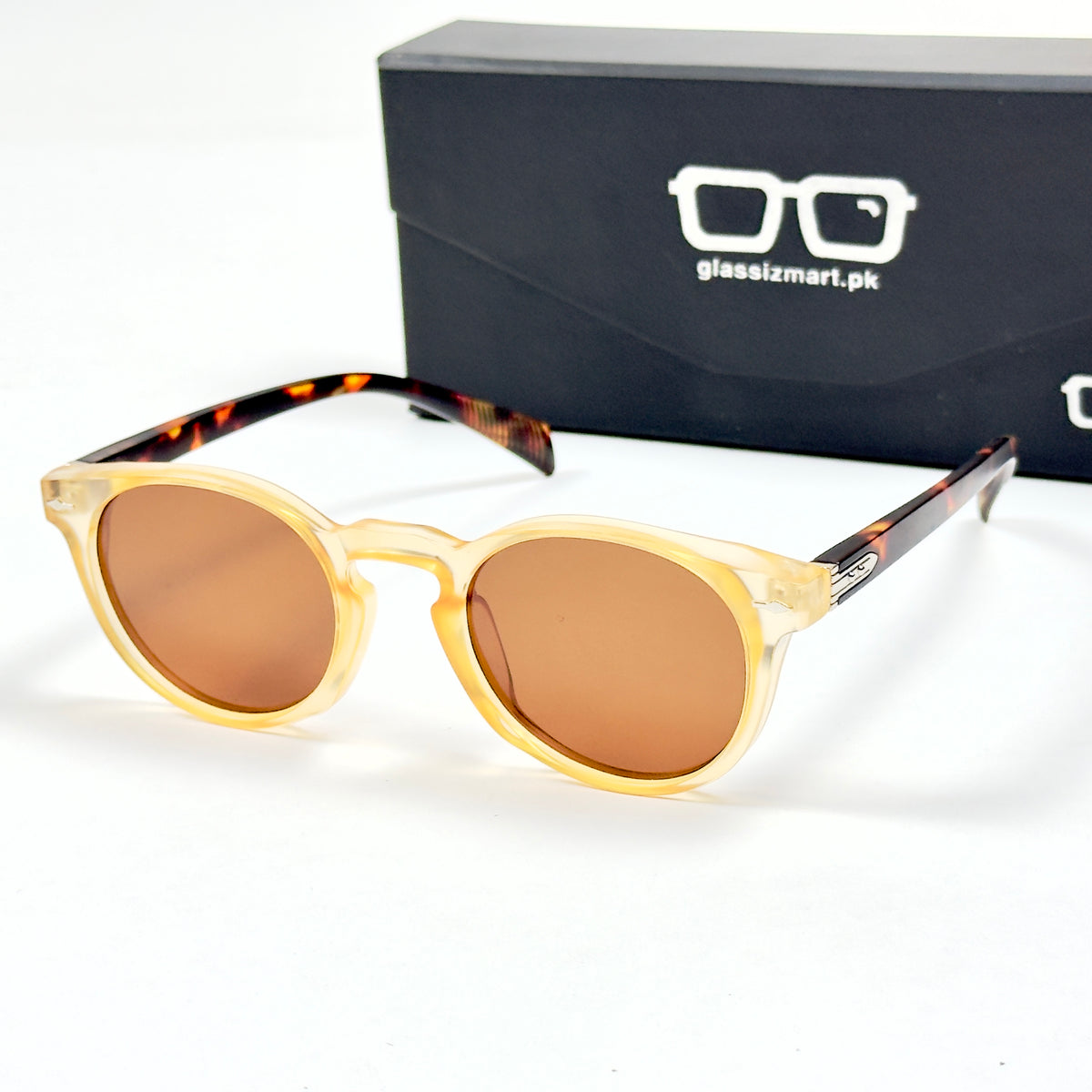 Moscot – 2521 – 48 - Tortoise Brown – Acetate  – Sunglasses - Unisex