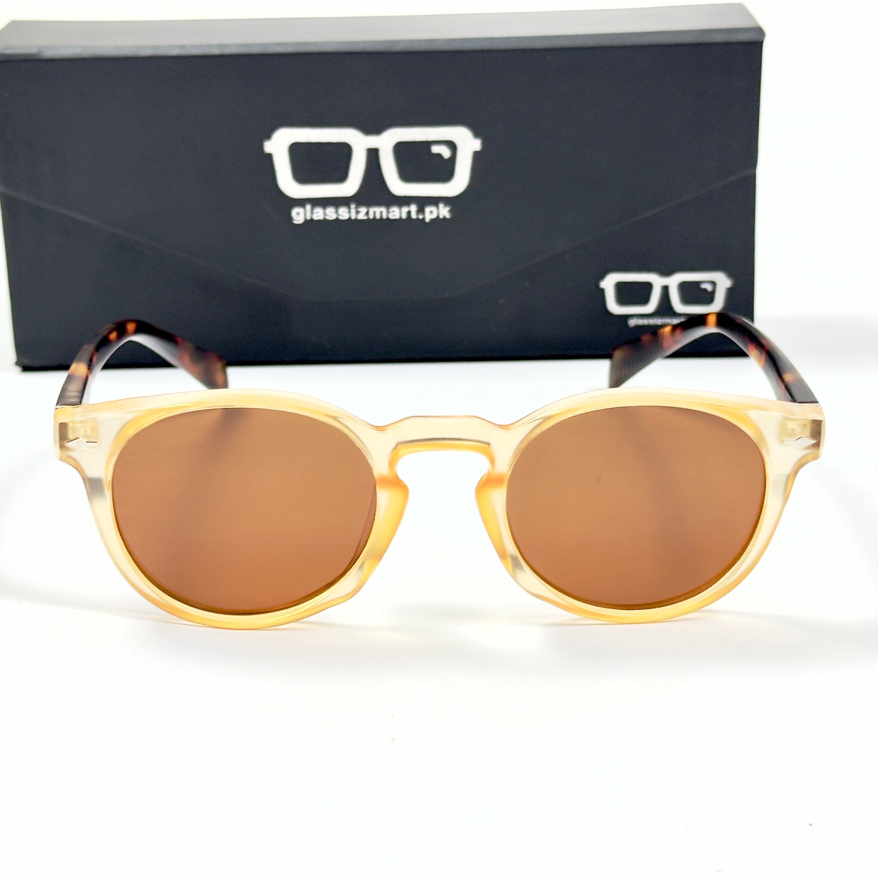 Moscot – 2521 – 48 - Tortoise Brown – Acetate  – Sunglasses - Unisex