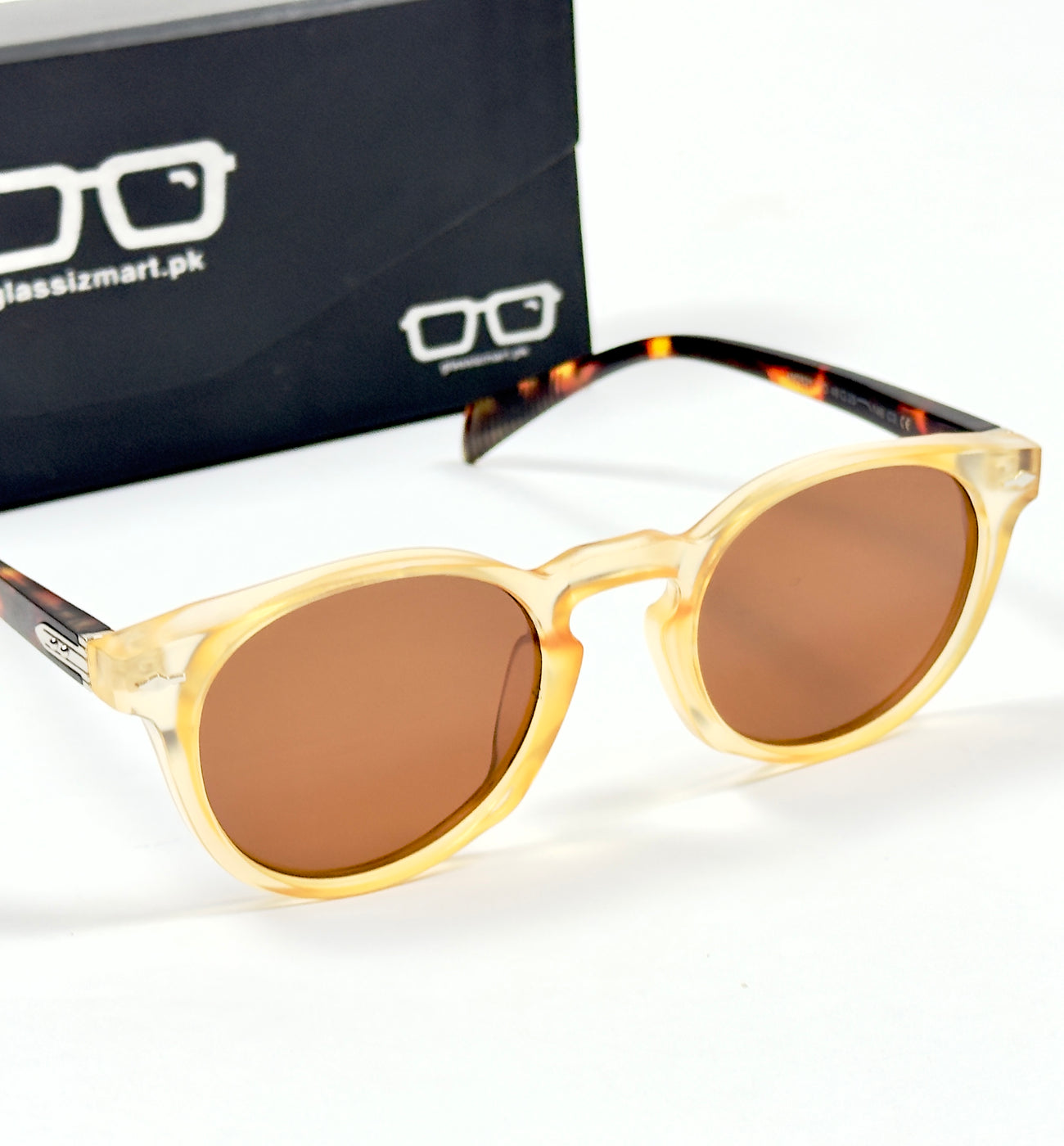 Moscot – 2521 – 48 - Tortoise Brown – Acetate  – Sunglasses - Unisex