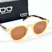 Moscot – 2521 – 48 - Tortoise Brown – Acetate  – Sunglasses - Unisex
