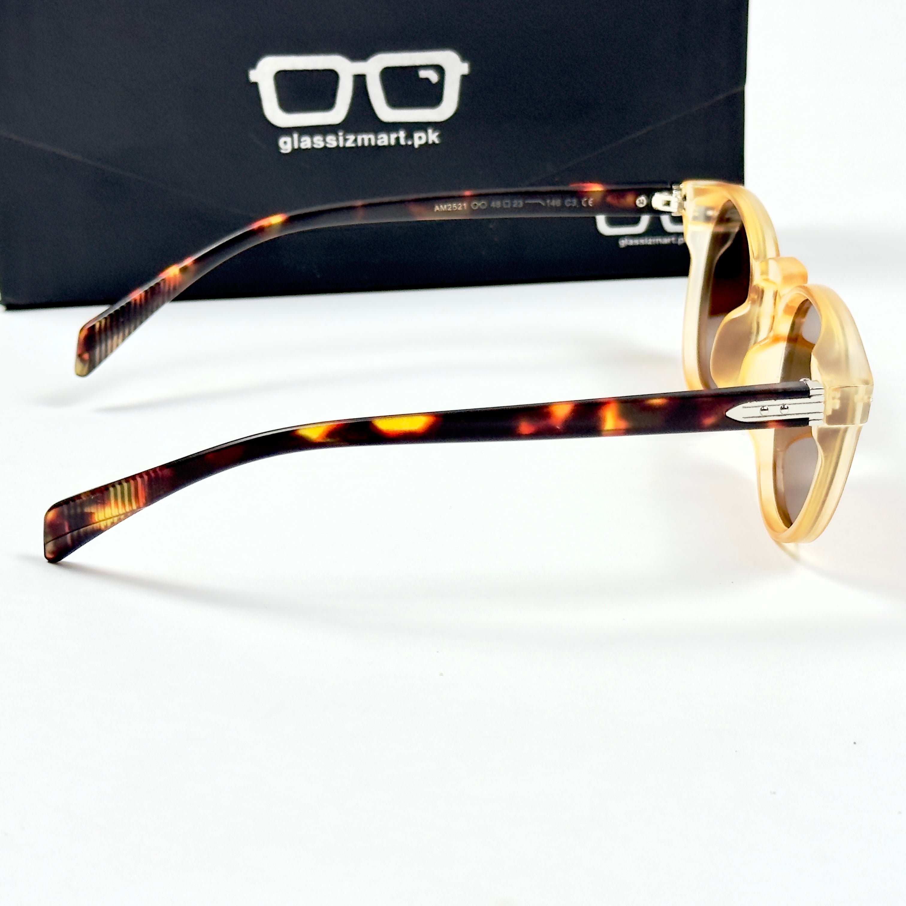 Moscot – 2521 – 48 - Tortoise Brown – Acetate  – Sunglasses - Unisex