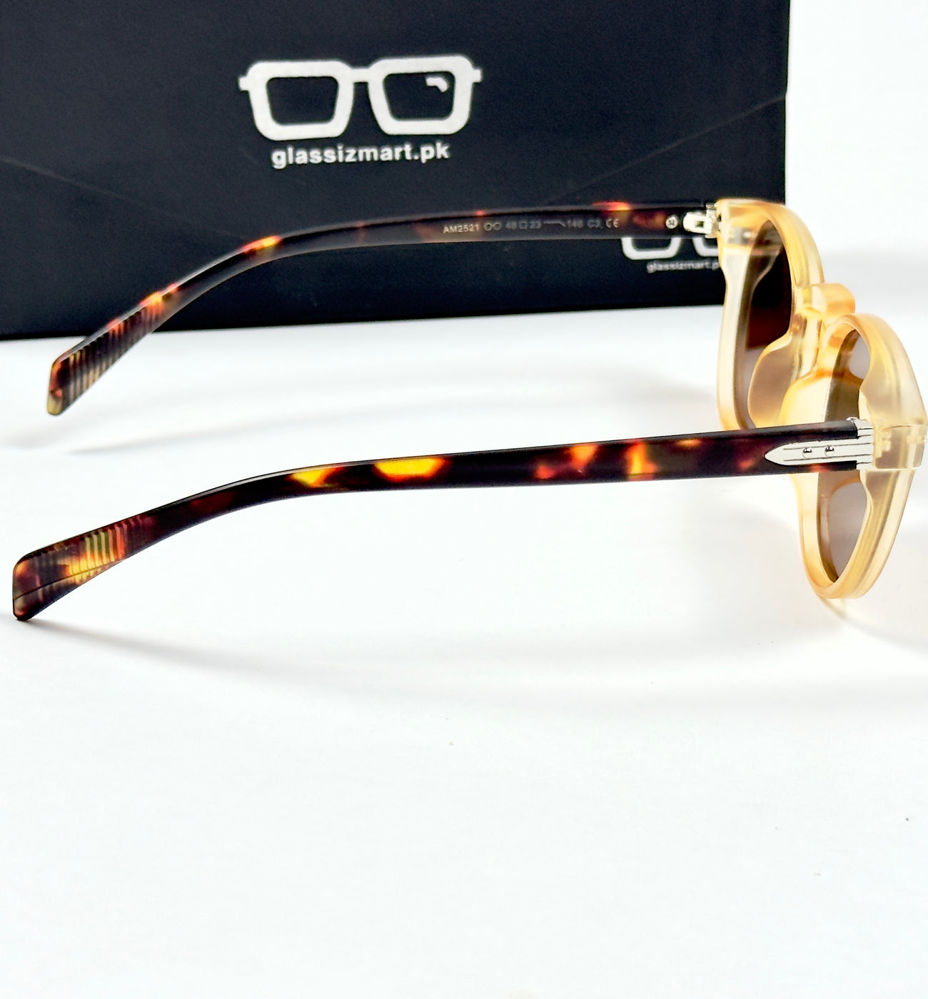 Moscot – 2521 – 48 - Tortoise Brown – Acetate  – Sunglasses - Unisex