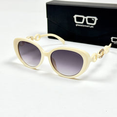 Chanel – 02405 – 55 - White Gradient – Acetate  – Sunglasses - Ladies