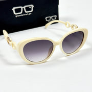 Chanel – 02405 – 55 - White Gradient – Acetate  – Sunglasses - Ladies