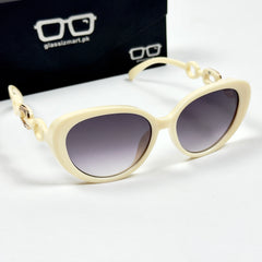 Chanel – 02405 – 55 - White Gradient – Acetate  – Sunglasses - Ladies
