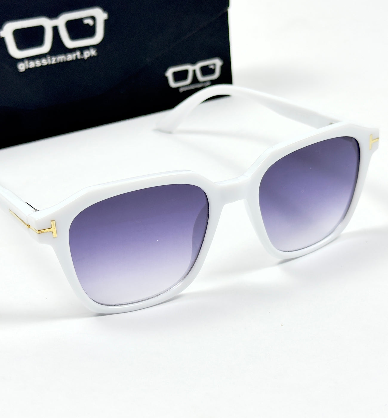Tom Ford – M91 – 52 - White Gradient – Acetate  – Sunglasses - Unisex