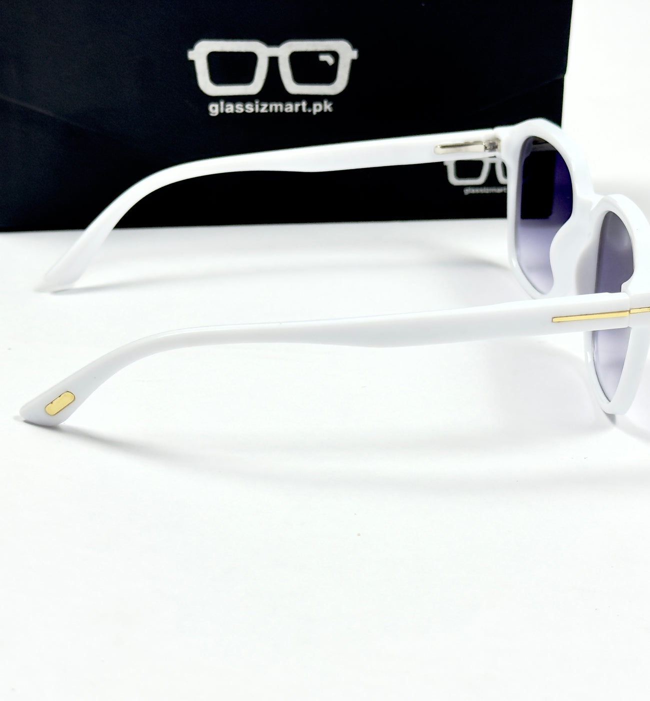 Tom Ford – M91 – 52 - White Gradient – Acetate  – Sunglasses - Unisex