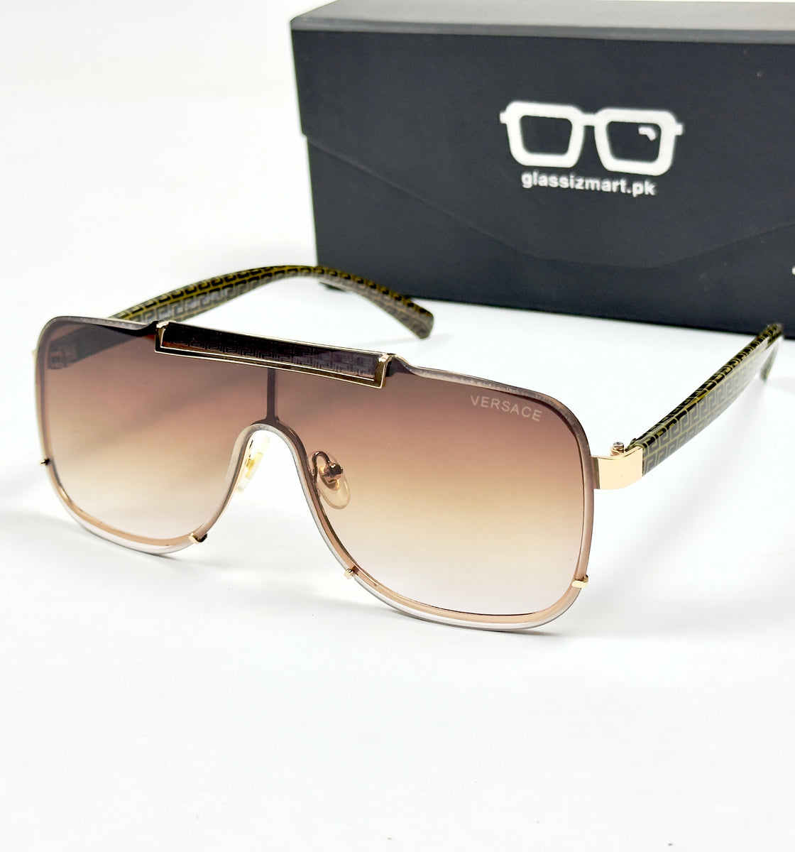 Burberry – 5007 - 51 – Brown - Metal - Sunglasses – Unisex
