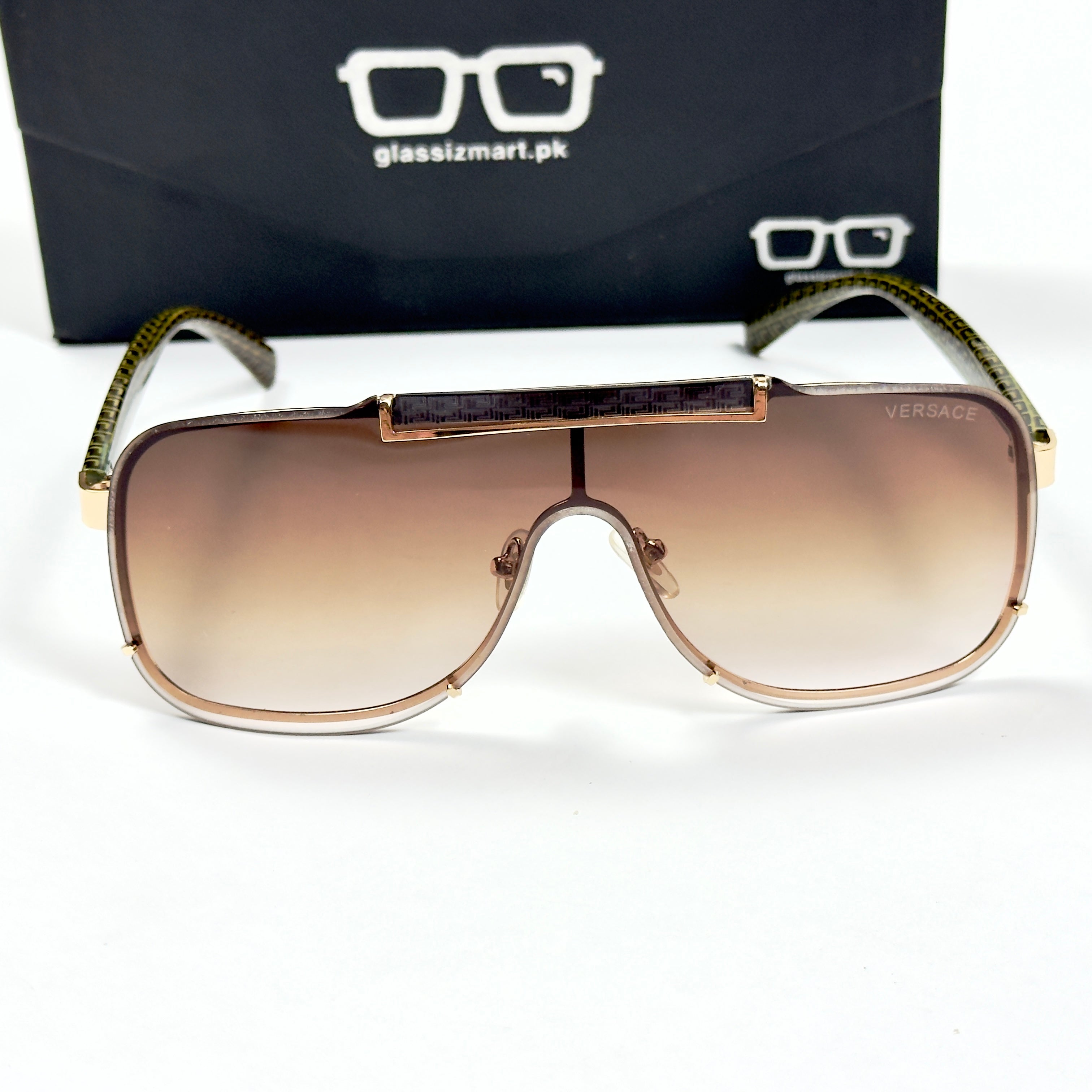 Burberry – 5007 - 51 – Brown - Metal - Sunglasses – Unisex